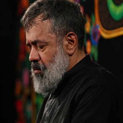 عکس کاور نوحه از بین خیمه اومد سرباز شش ماهه از حاج محمود کریمی