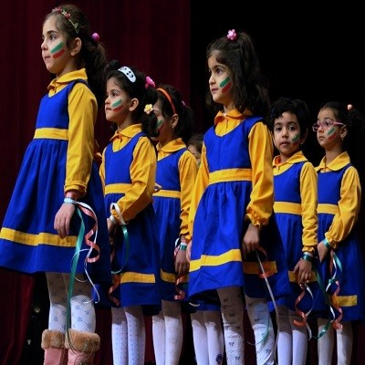 عکس کاور آهنگ کودکانه ای ایران با صدای بچه ها (سرود دانش آموزان)