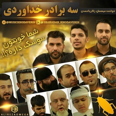 عکس کاور آهنگ شما خونتون سوسک داره سه برادر خداوردی ریمیکس + ویدیو HD