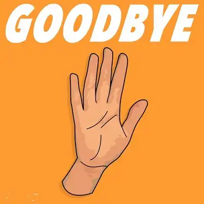 عکس کاور دانلود آهنگ we only say goodbye با صدای مرد و زن