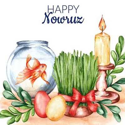 عکس کاور دانلود آهنگ بی کلام عید نوروز برای کودکان و بزرگسالان یکجا
